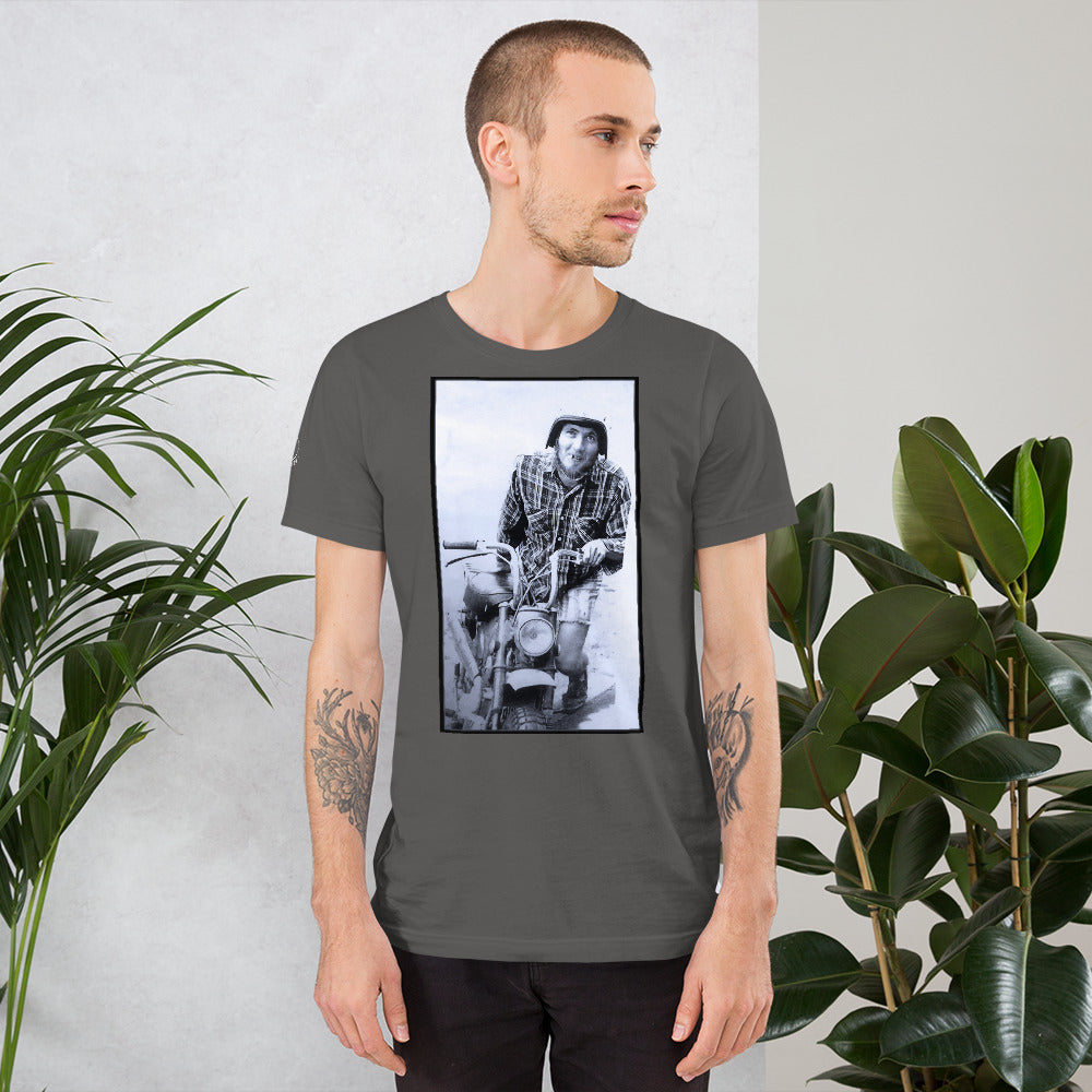 Vintage Motorcycle T-Shirt Mens Womens Unisex