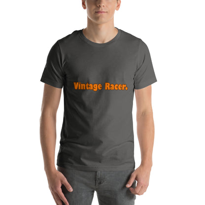 Vintage Racer Car Motorcycle Mens Womens Unisex T-Shirt