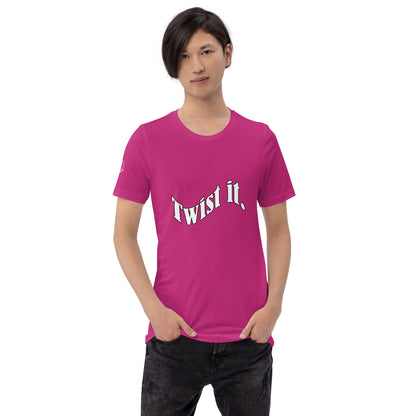 Twist It Motorcycle Mens Womens Unisex T-Shirt