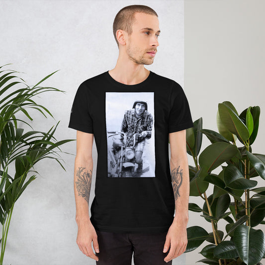 Vintage Motorcycle T-Shirt Mens Womens Unisex