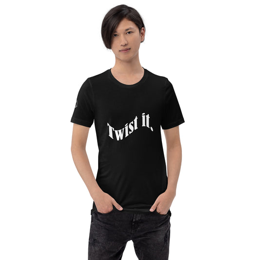 Twist It Motorcycle Mens Womens Unisex T-Shirt