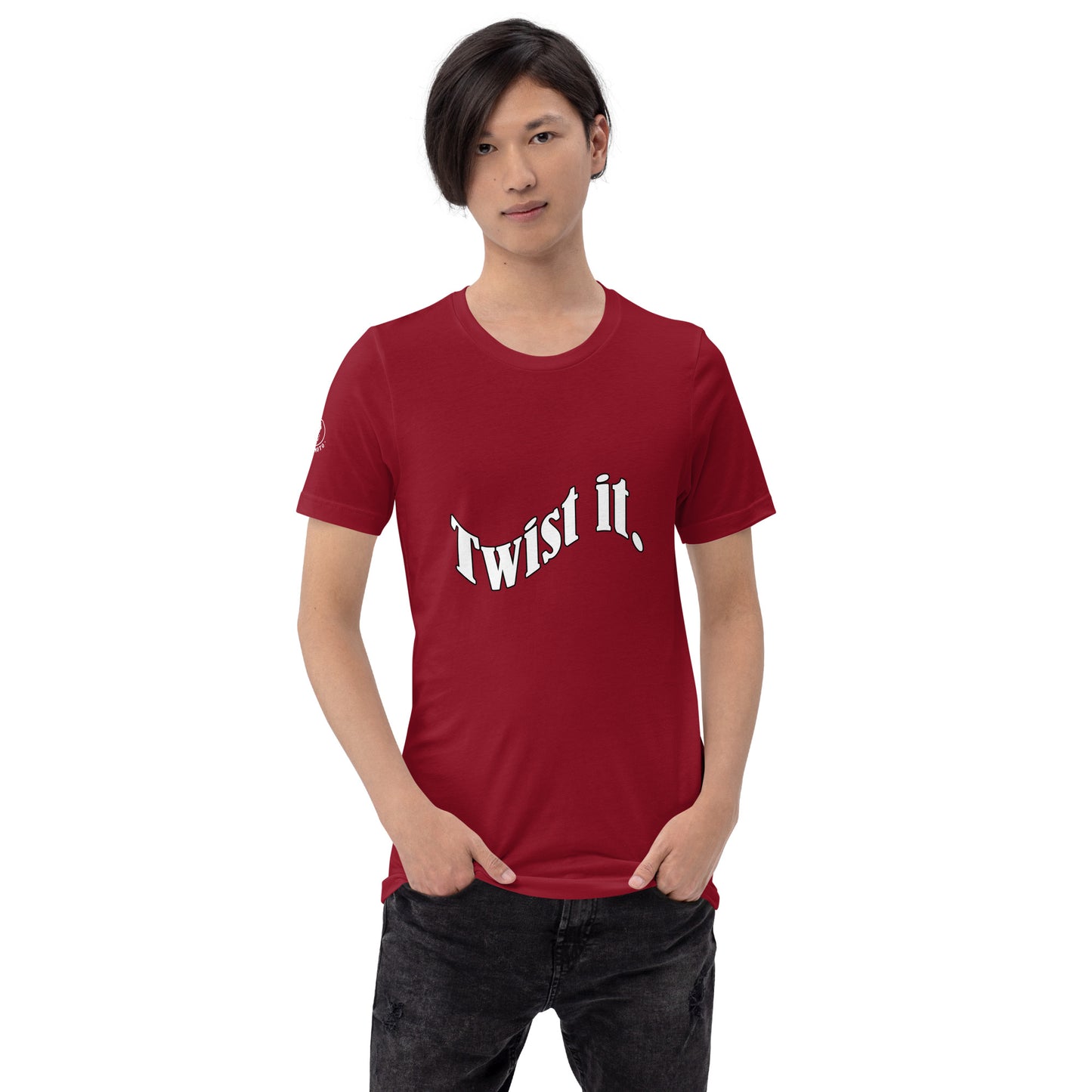 Twist It Motorcycle Mens Womens Unisex T-Shirt