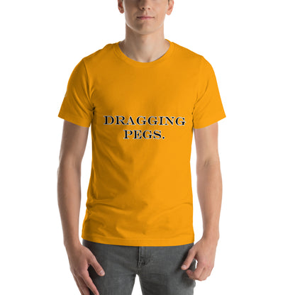 Dragging Pegs Motorcycle Mens Womens Unisex T-Shirt