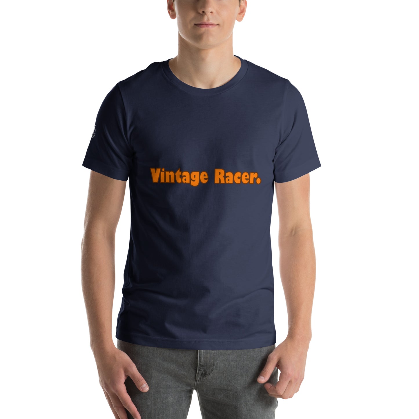 Vintage Racer Car Motorcycle Mens Womens Unisex T-Shirt