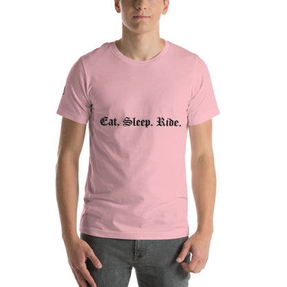 Eat Sleep Ride Motorcycle Mens Women Unisex T-Shirt