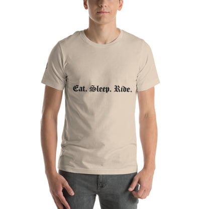 Eat Sleep Ride Motorcycle Mens Women Unisex T-Shirt