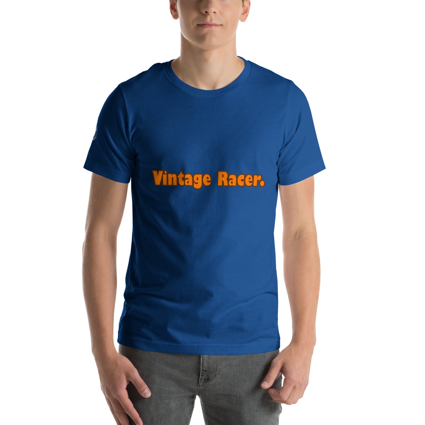 Vintage Racer Car Motorcycle Mens Womens Unisex T-Shirt