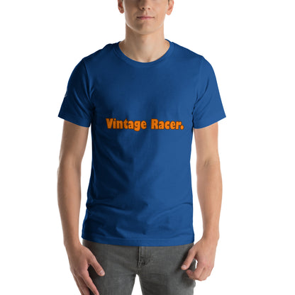 Vintage Racer Car Motorcycle Mens Womens Unisex T-Shirt