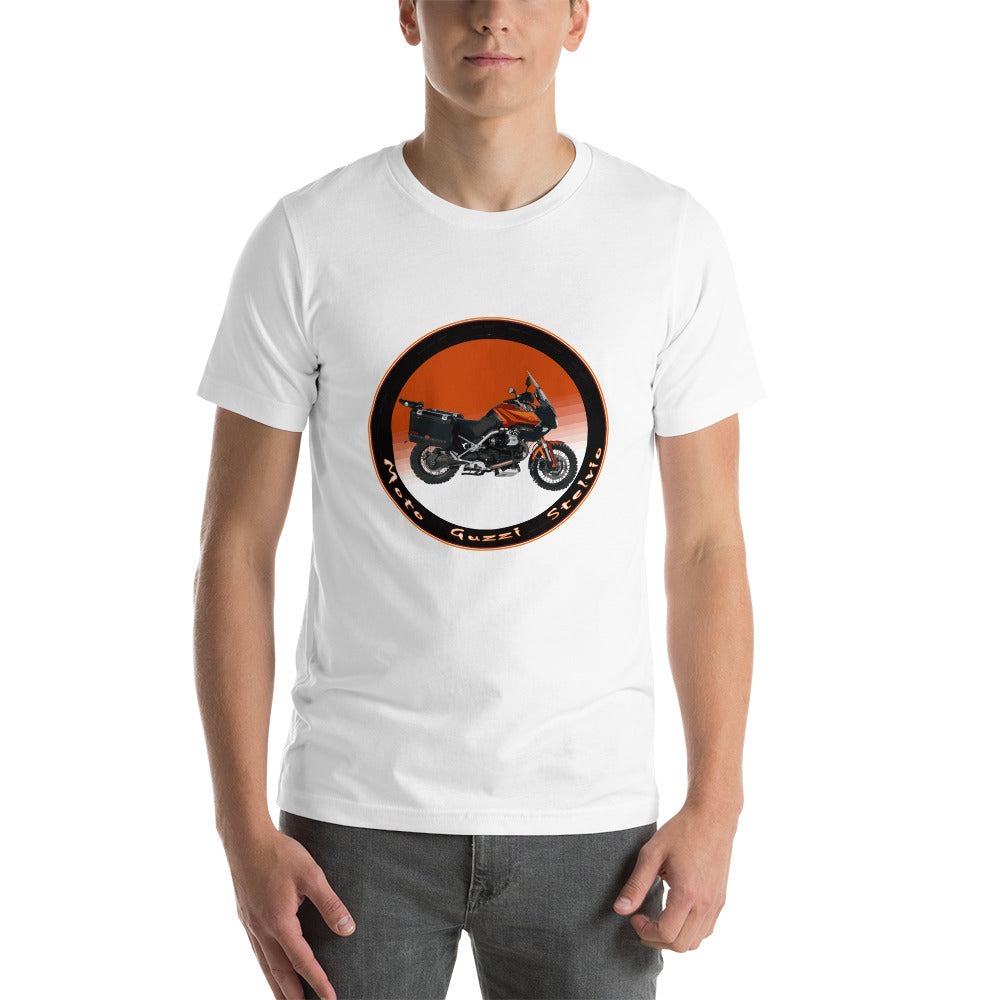 Moto Guzzi Stelvio Motorcycle T-Shirt Mens Womens Unisex