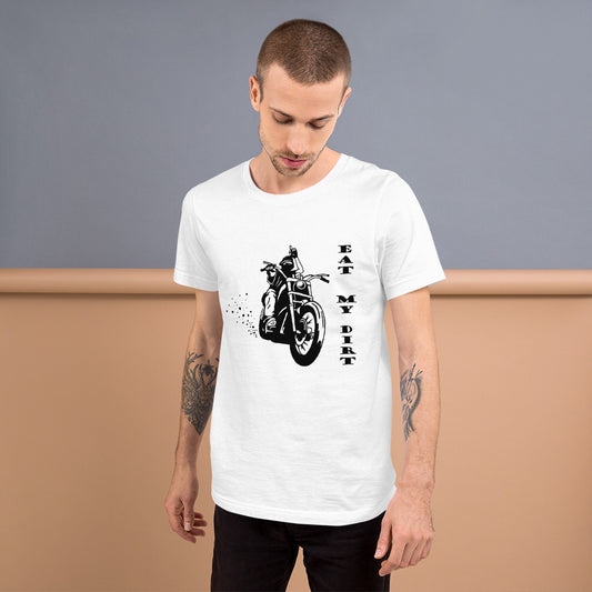 Eat My Dirt Motorcycle T-Shirt Mens Womens Unisex