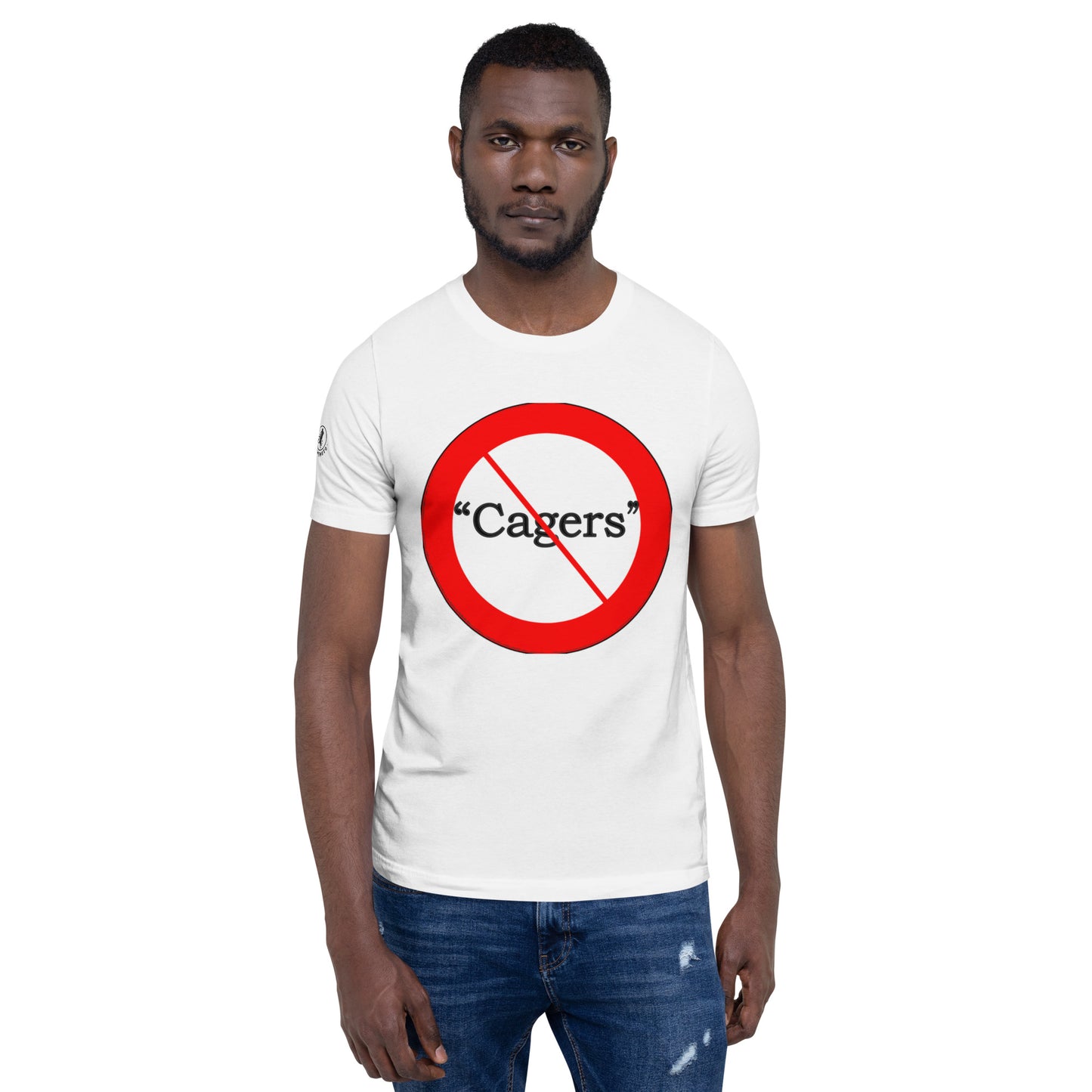 No Cagers Mens Womens Unisex T-Shirt