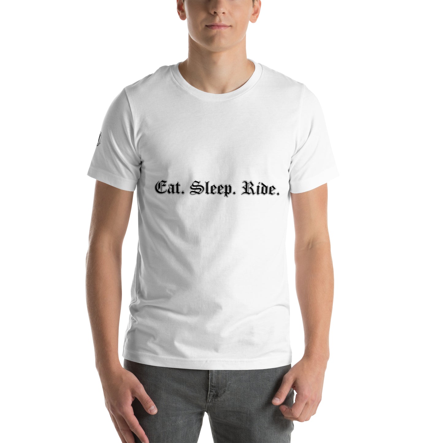 Eat Sleep Ride Motorcycle Mens Women Unisex T-Shirt