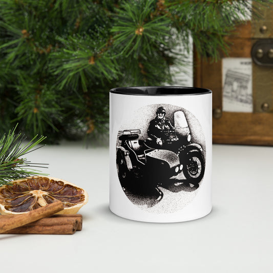 Vintage Motorcycle Design Ural Mug