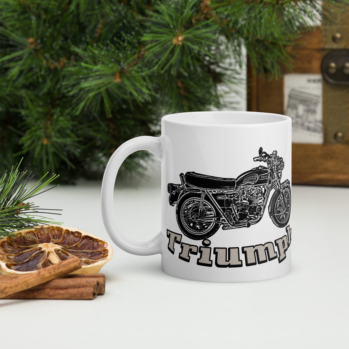 Triumph Motorcycle Biker Mug