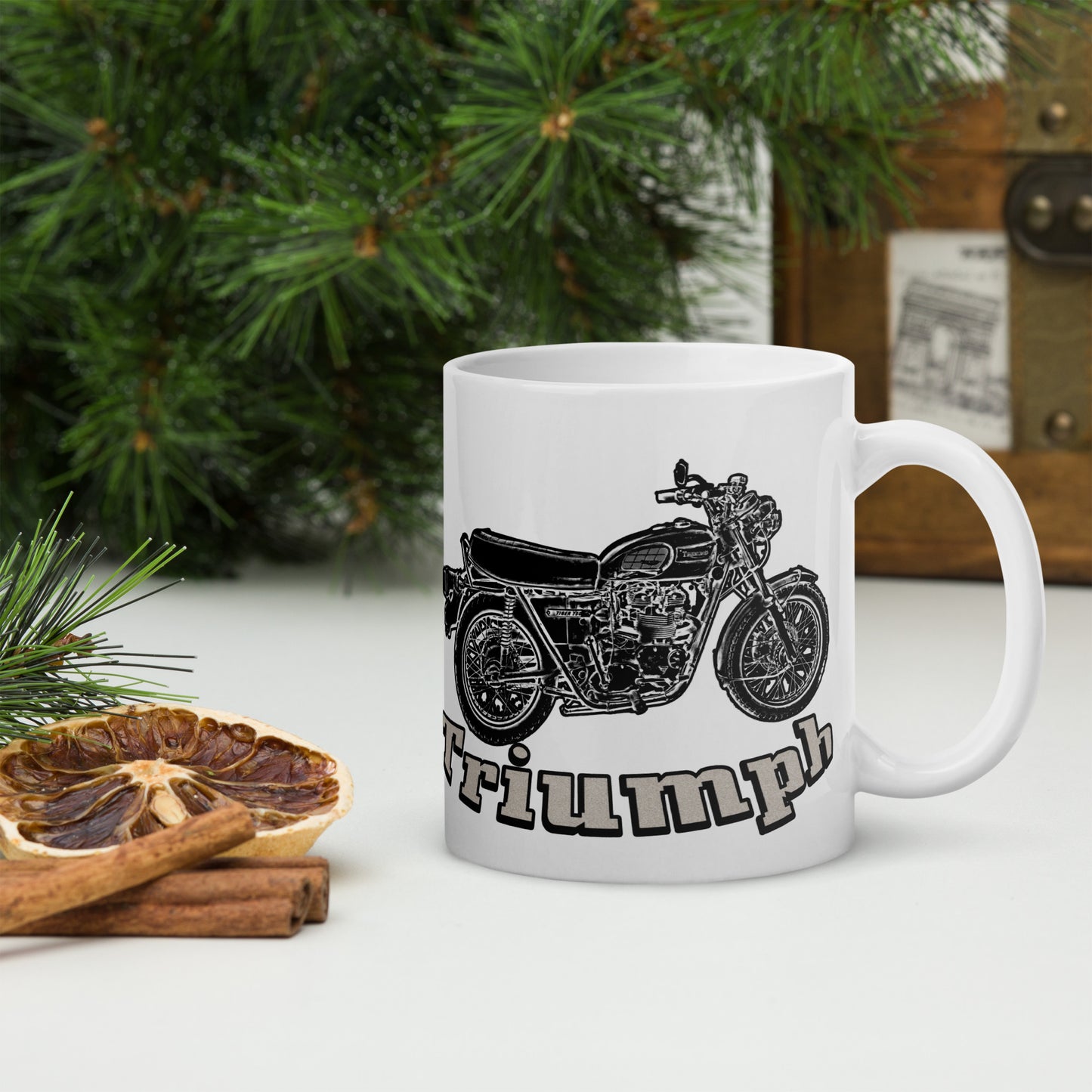 Triumph Motorcycle Biker Mug