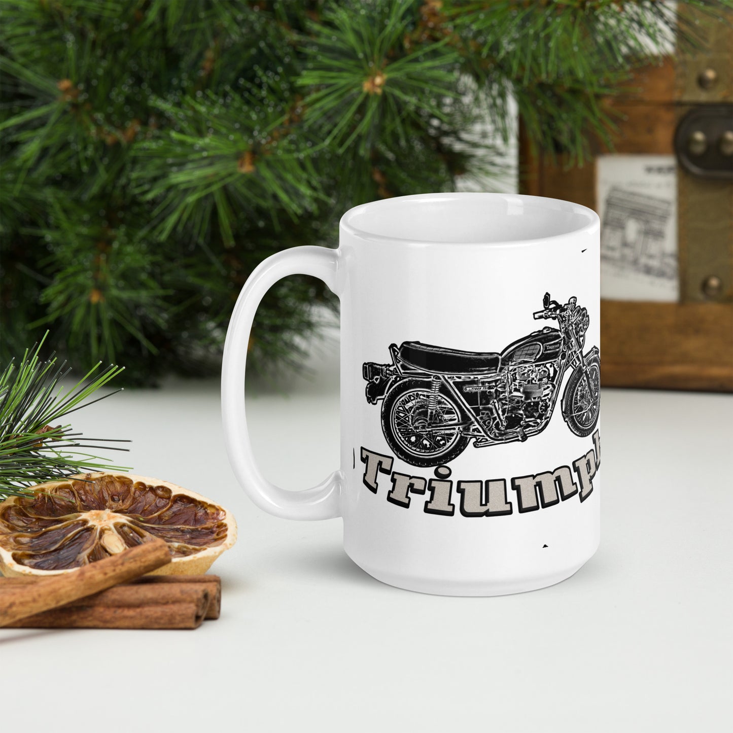 Triumph Motorcycle Biker Mug