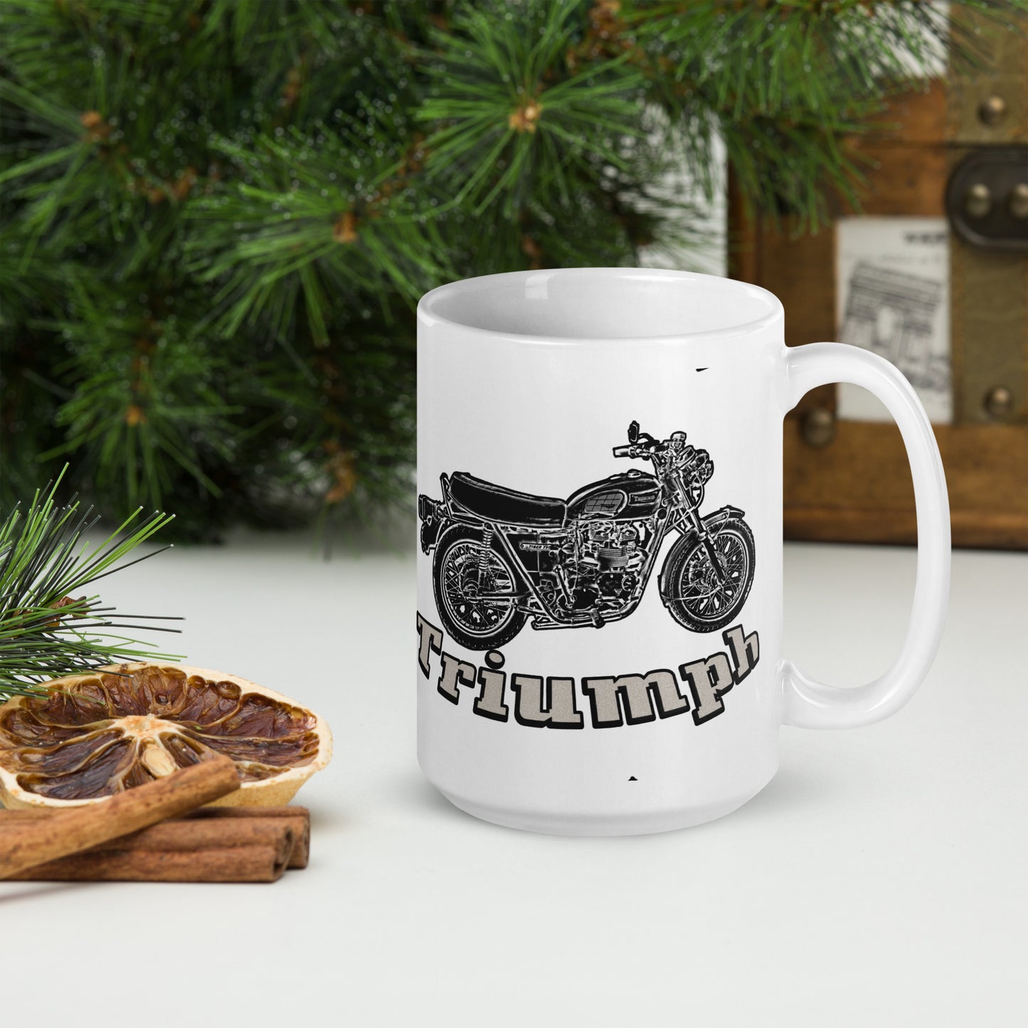 Triumph Motorcycle Biker Mug