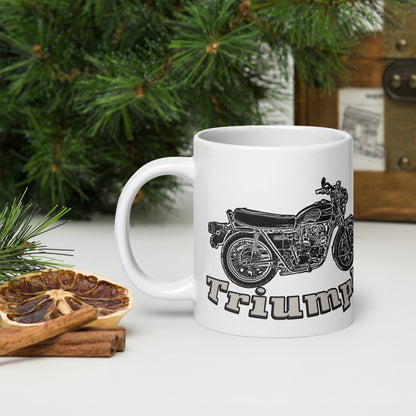 Triumph Motorcycle Biker Mug