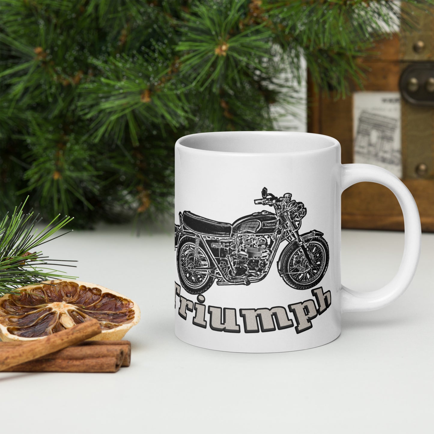 Triumph Motorcycle Biker Mug